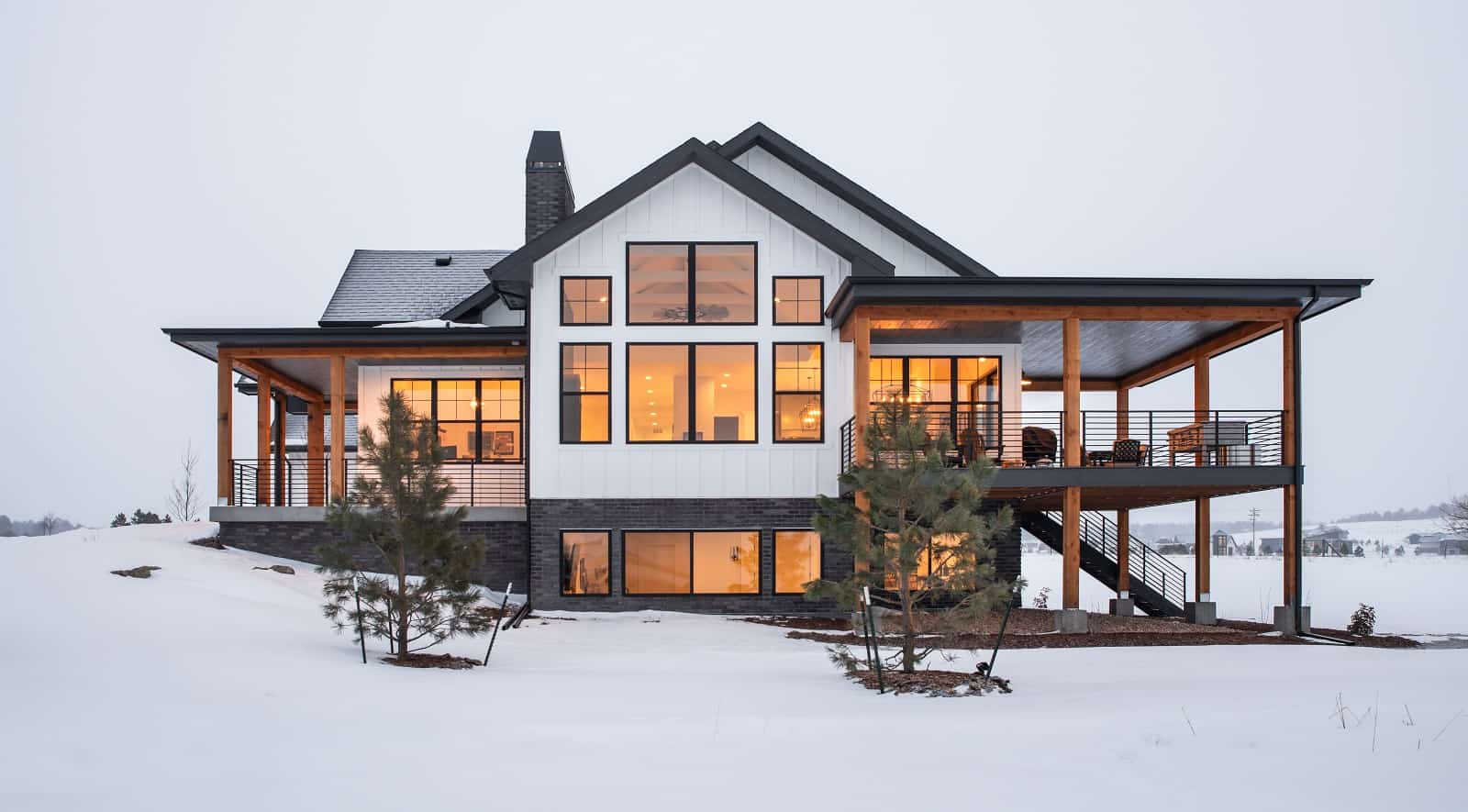 Rear View of this 2-Bedroom,2330 Sq Ft Plan -161-1213