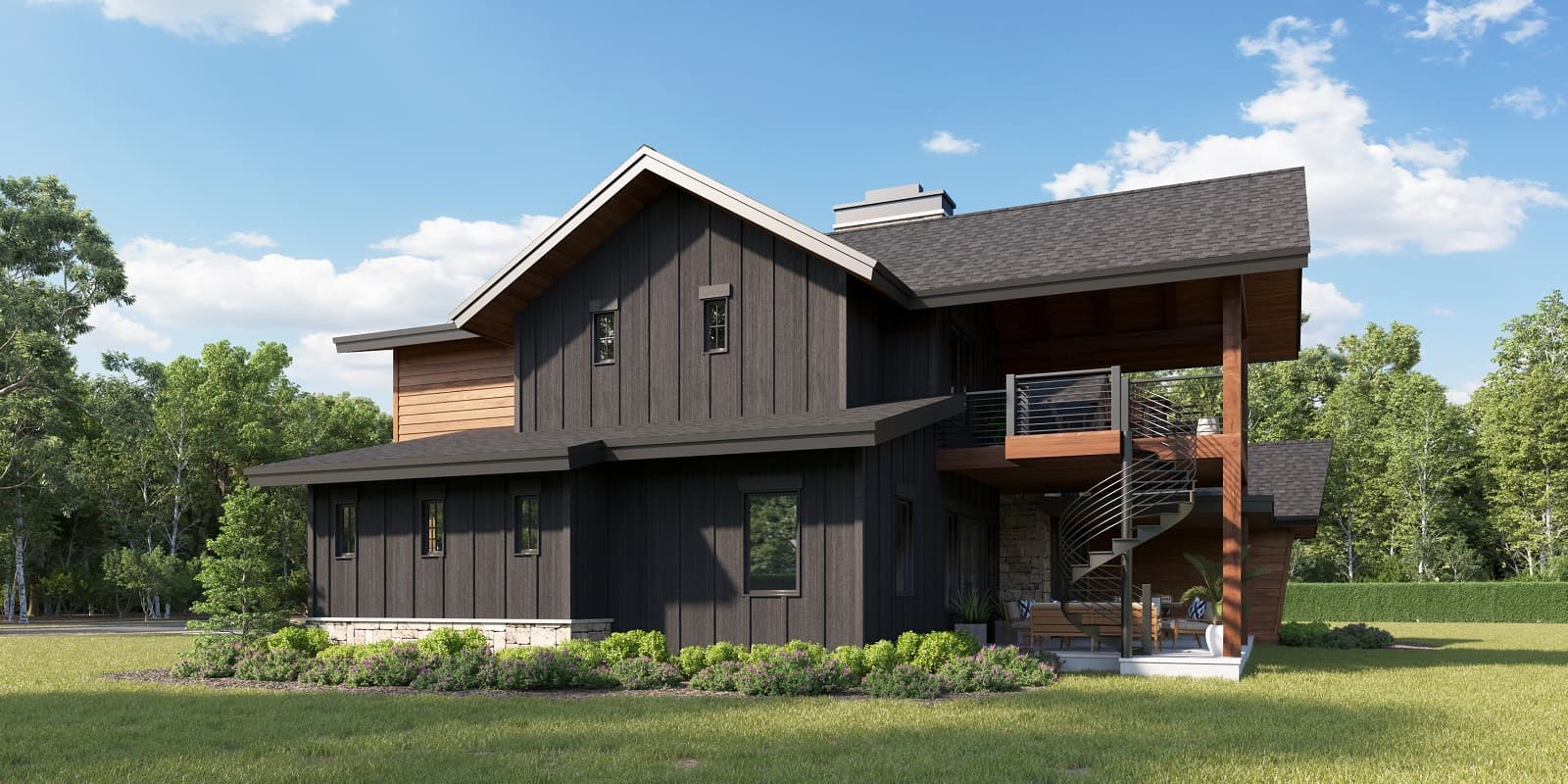 Side View of this 5-Bedroom,5636 Sq Ft Plan -161-1218