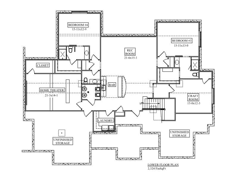 Basement of Transitional Plan #161-1220