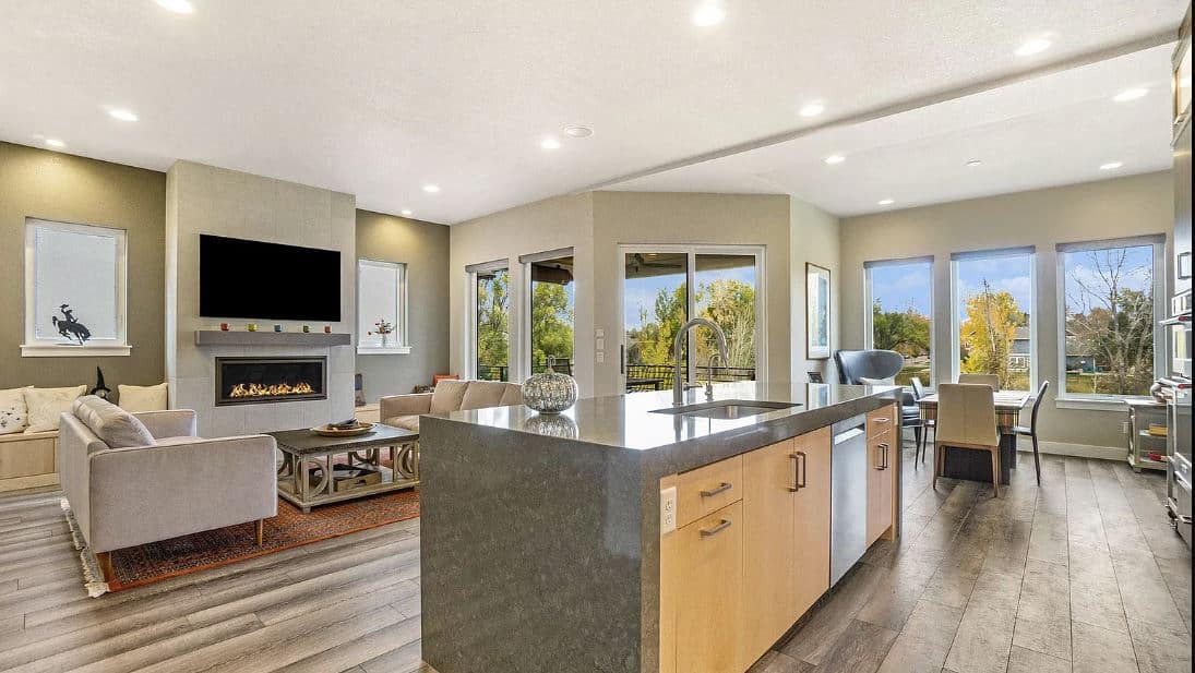 Kitchen: Kitchen Island of this 4-Bedroom,2429 Sq Ft Plan -161-1221