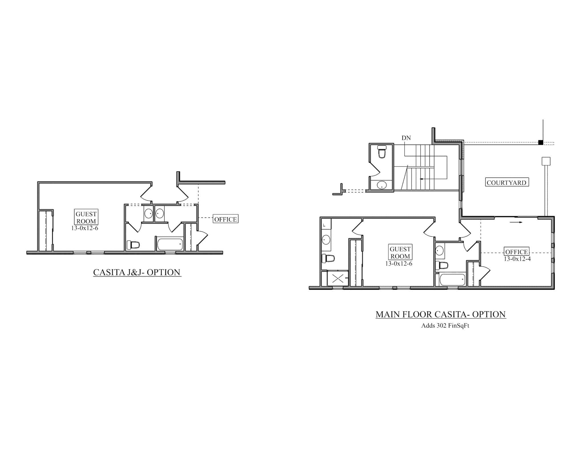 Main Level of Contemporary Plan #161-1231