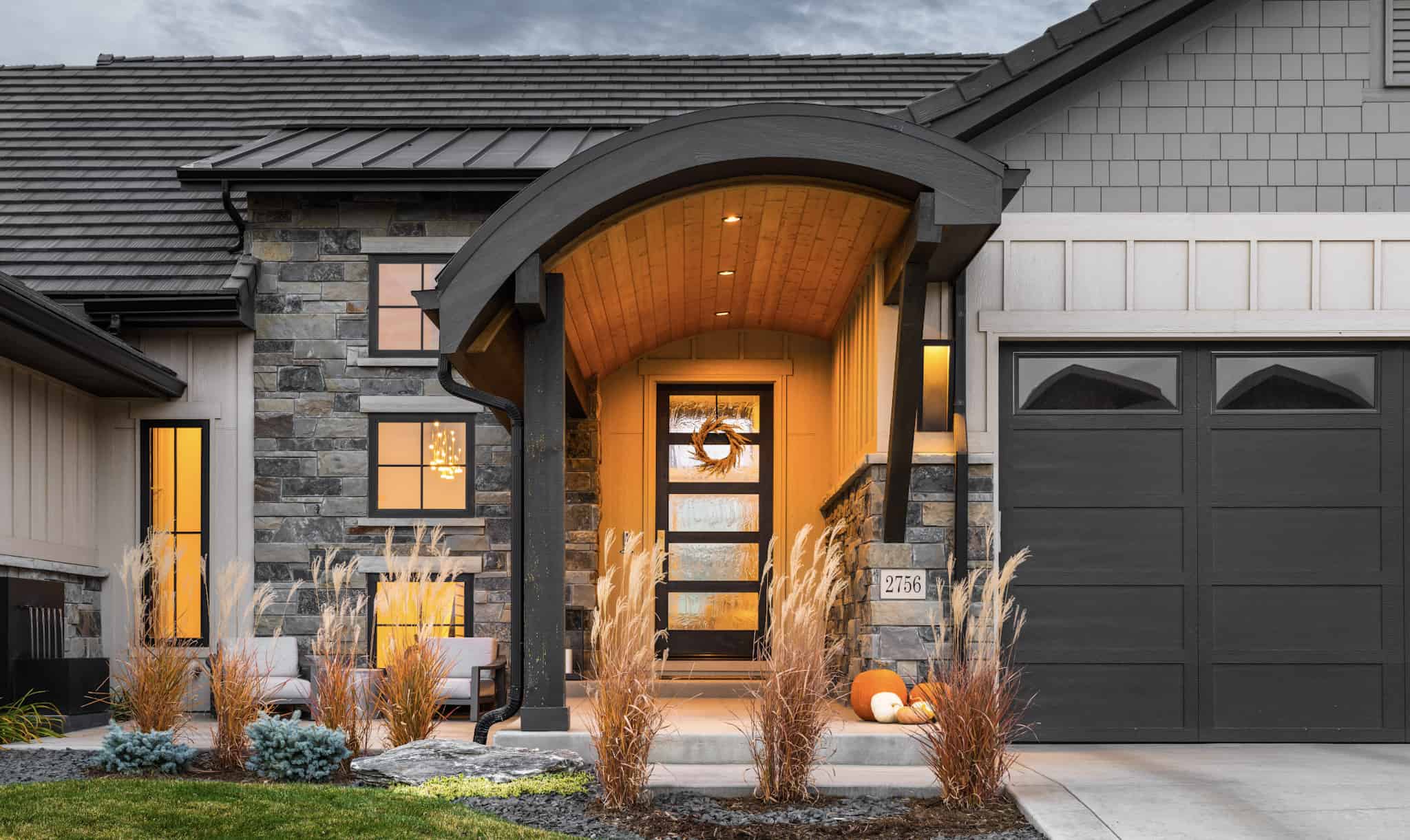 Front Door of this 2-Bedroom,2257 Sq Ft Plan -161-1231
