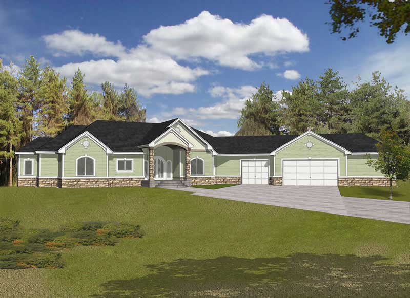 Main image for house plan # 19115