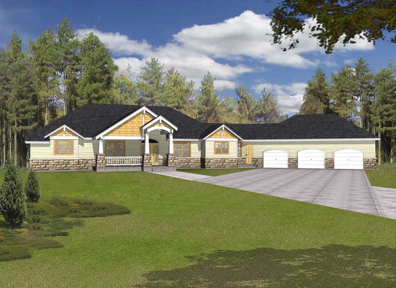 Main image for house plan # 18976