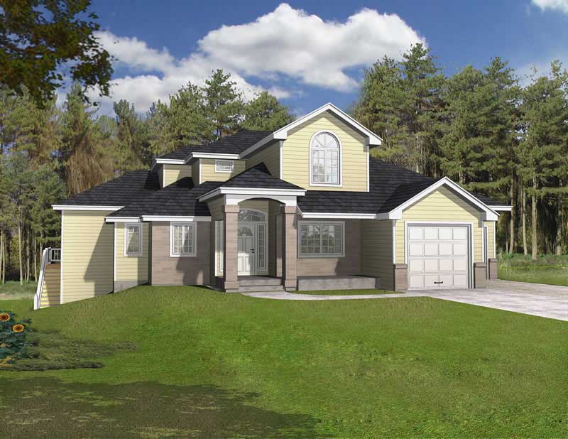 Main image for house plan # 19038
