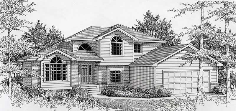 Main image for house plan # 18891