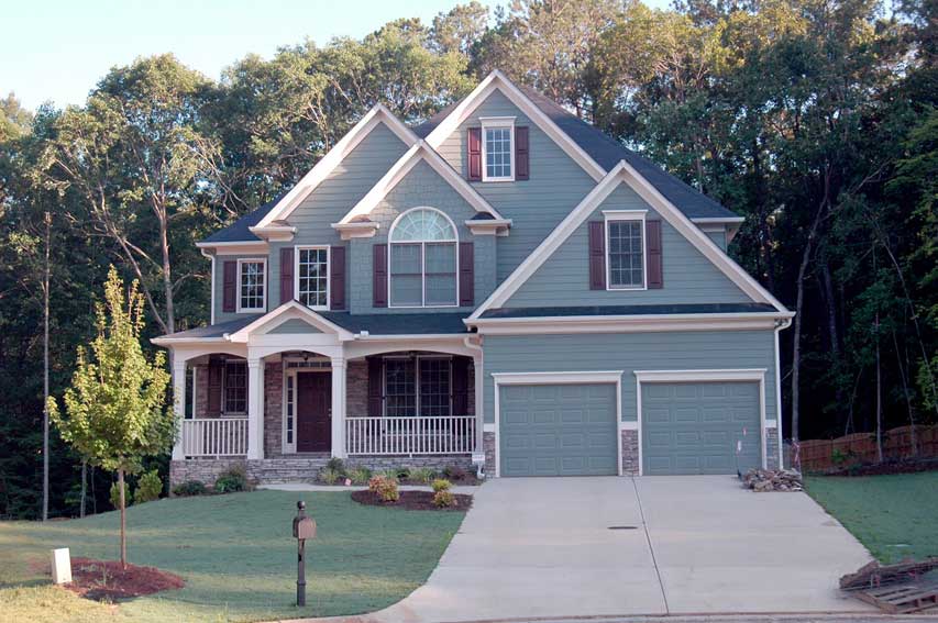 Front View of this 4-Bedroom,2757 Sq Ft Plan -163-1001