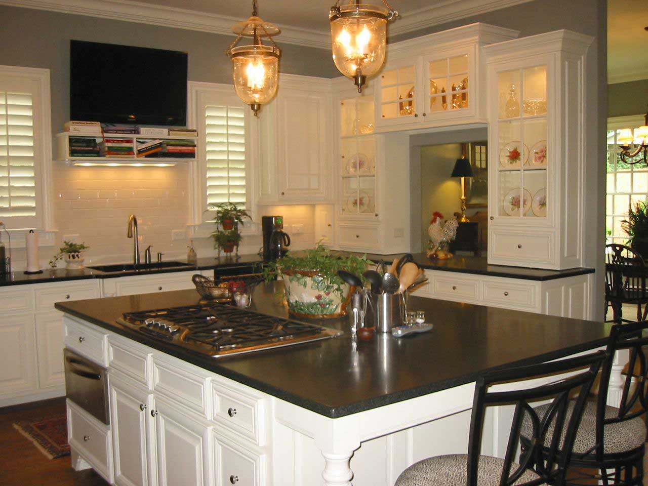 Kitchen: Kitchen Island of this 4-Bedroom,4718 Sq Ft Plan -163-1006