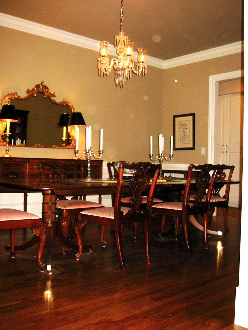 Dining Room of this 4-Bedroom,4718 Sq Ft Plan -163-1006