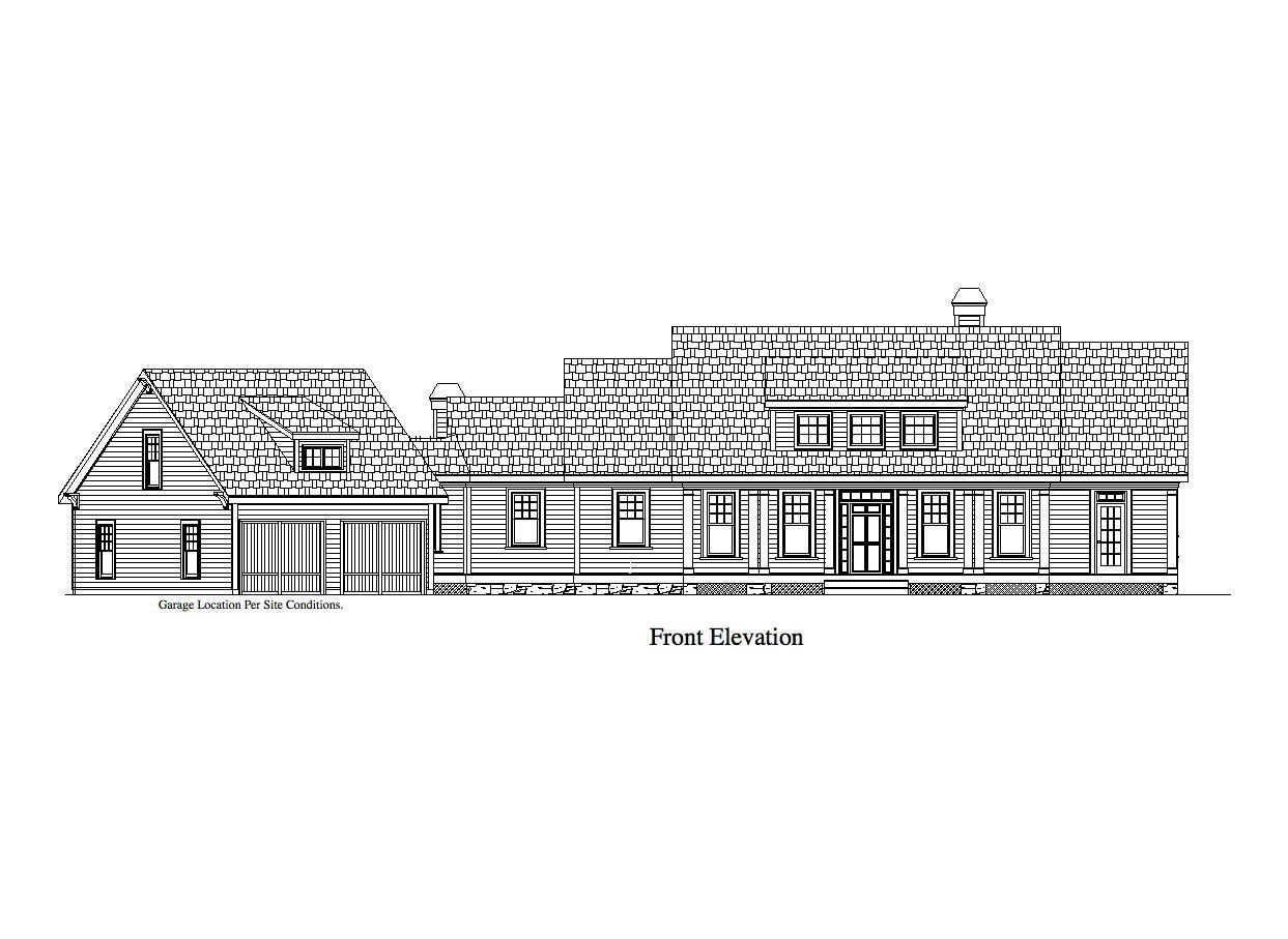 Home Plan Front Elevation of this 4-Bedroom,3886 Sq Ft Plan -163-1020