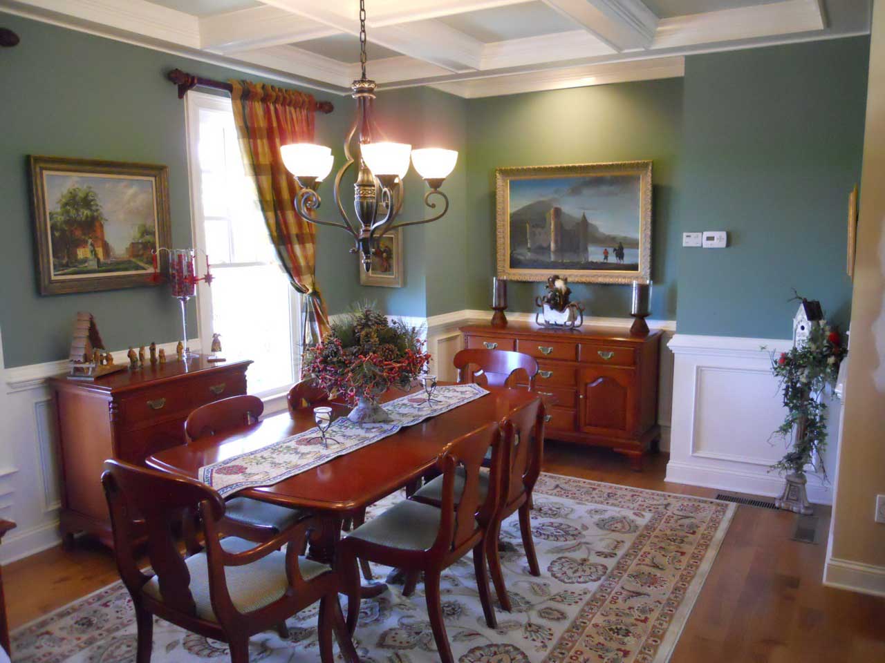Dining Room of this 4-Bedroom,3886 Sq Ft Plan -163-1020