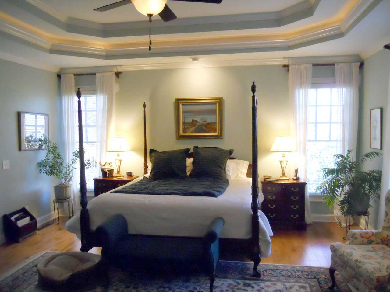 Master Bedroom of this 4-Bedroom,3886 Sq Ft Plan -163-1020