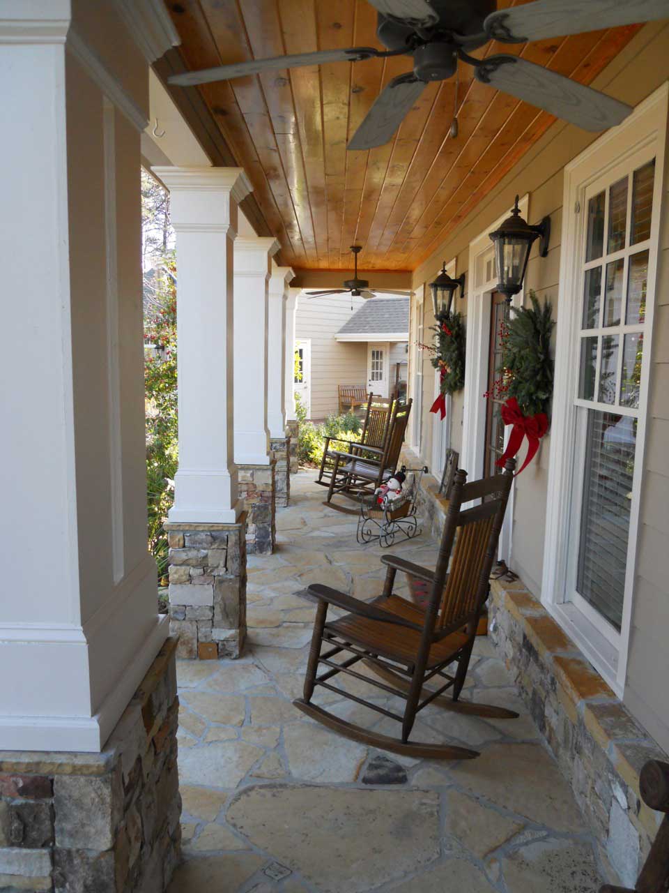 Porch of this 4-Bedroom,3886 Sq Ft Plan -163-1020