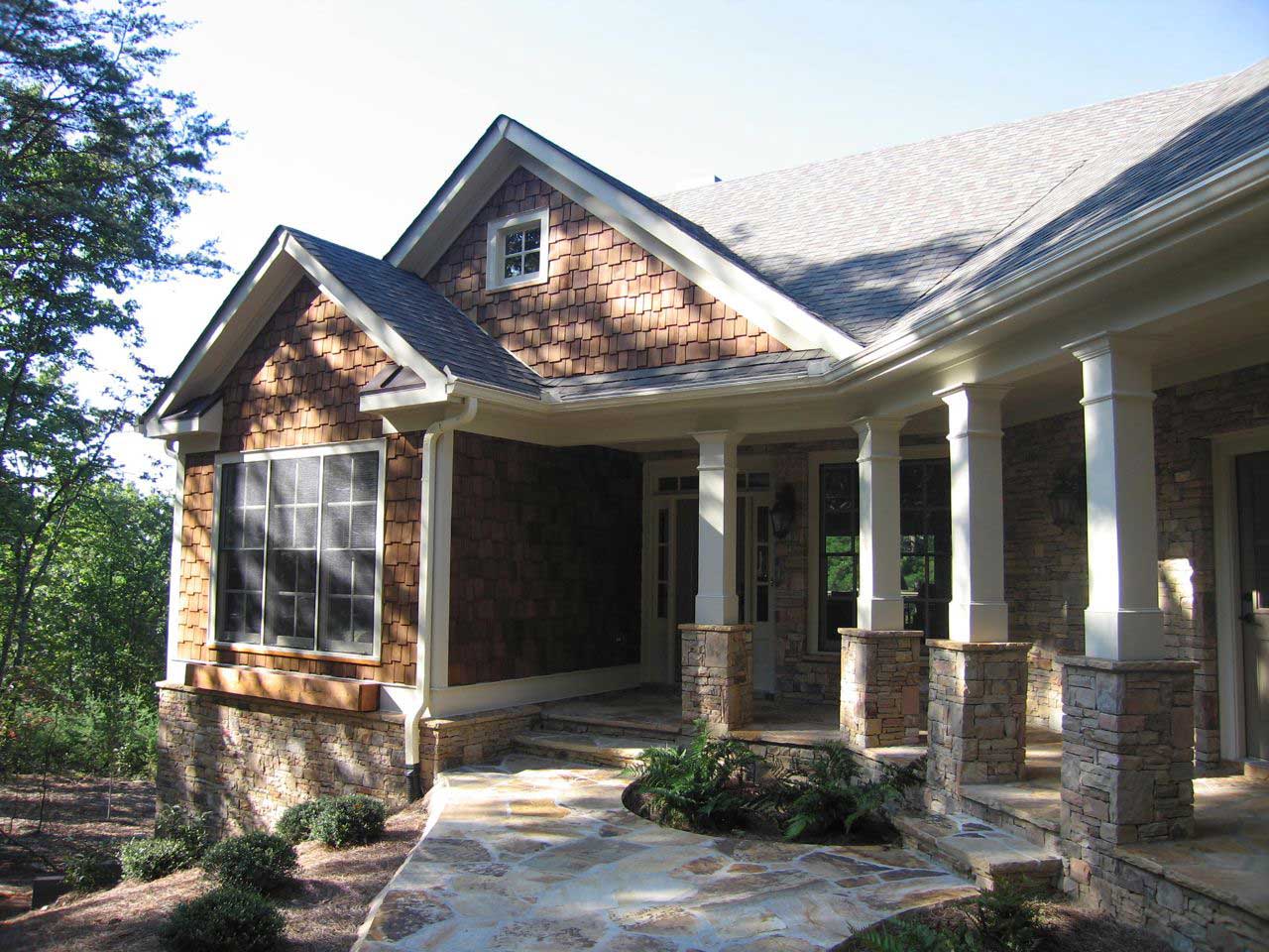 Porch of this 4-Bedroom,3504 Sq Ft Plan -163-1033