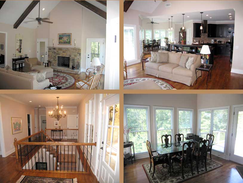 Living Room of this 4-Bedroom,3504 Sq Ft Plan -163-1033
