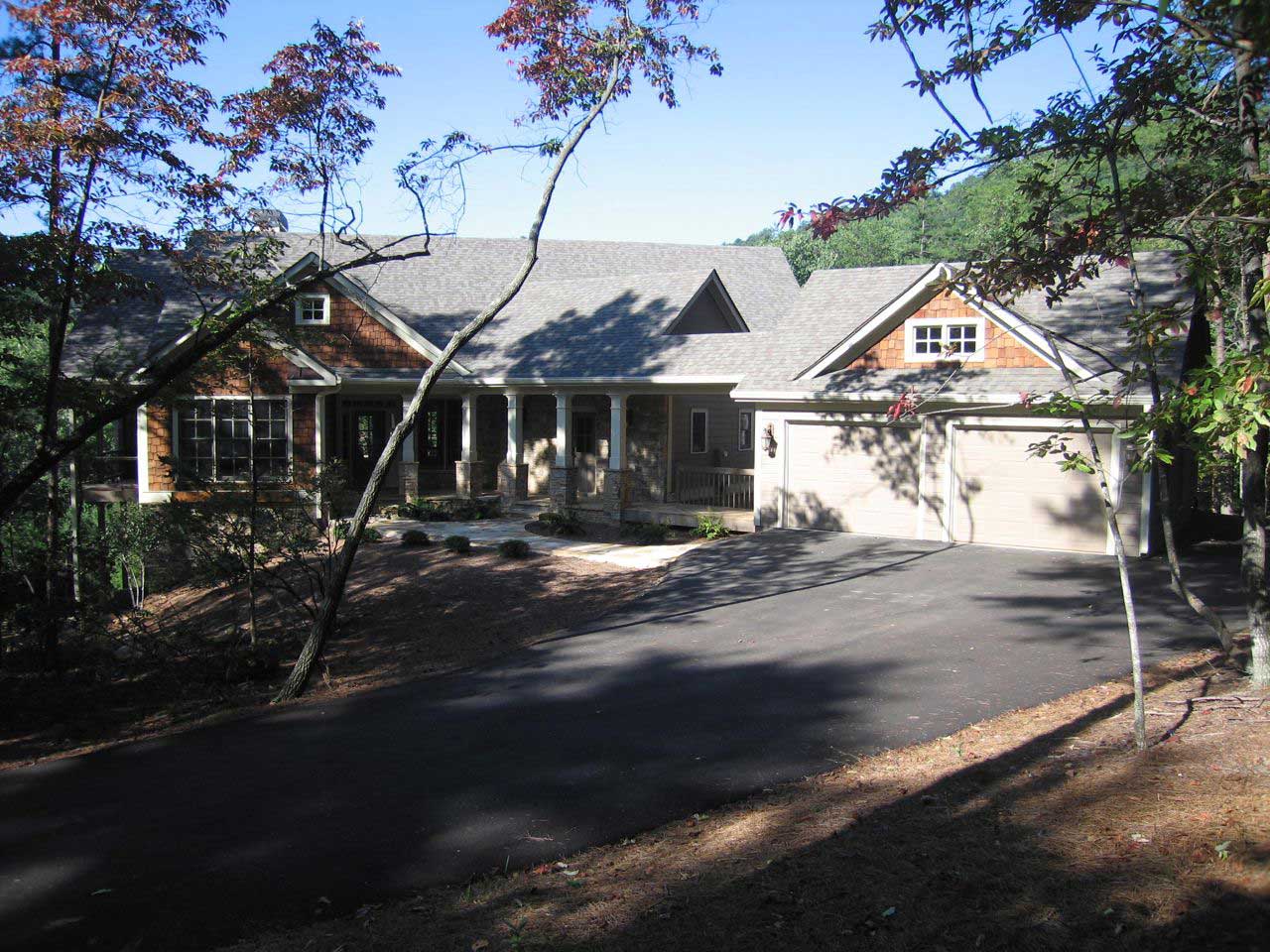 Front View of this 4-Bedroom,3504 Sq Ft Plan -163-1033
