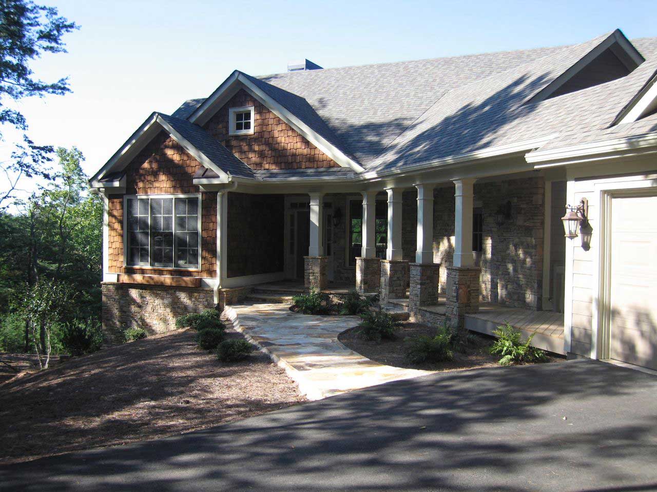 Front View of this 4-Bedroom,3504 Sq Ft Plan -163-1033