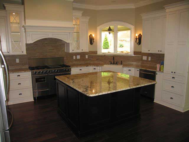 Kitchen: Kitchen Island of this 5-Bedroom,4636 Sq Ft Plan -163-1034