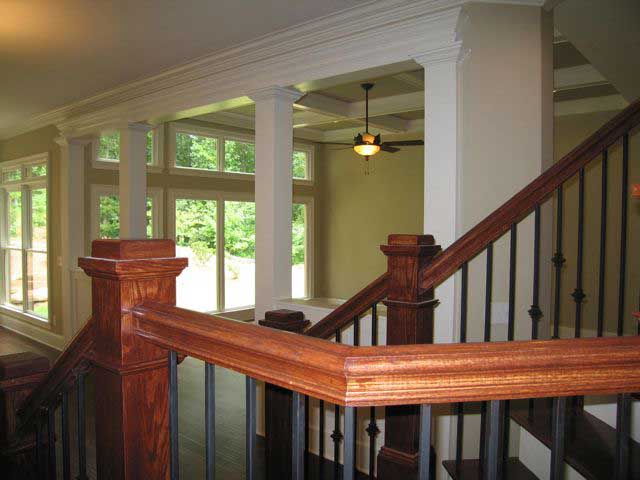 Stairs of this 5-Bedroom,4636 Sq Ft Plan -163-1034