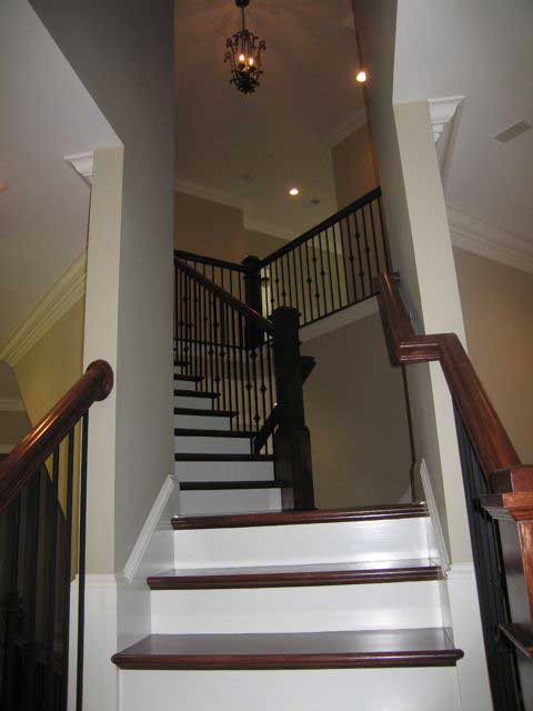 Stairs of this 5-Bedroom,4636 Sq Ft Plan -163-1034