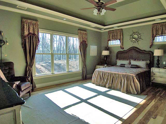 Master Bedroom of this 6-Bedroom,5628 Sq Ft Plan -5628