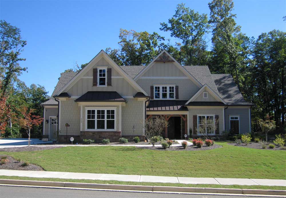 Color photograph for House Plan #163-1047