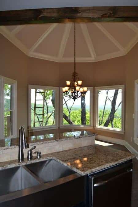 Kitchen: Breakfast Nook of this 4-Bedroom,3231 Sq Ft Plan -163-1048