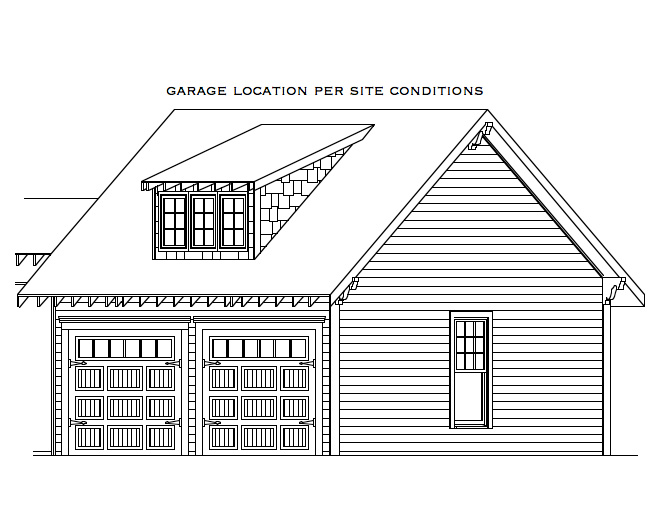 Floor Plan Garage of Luxury Plan #163-1050