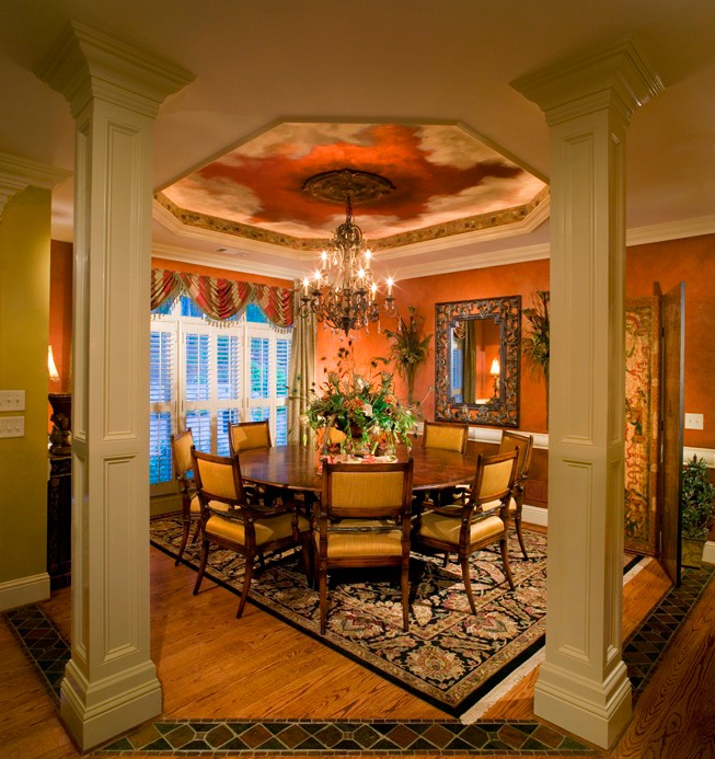 Dining Room of this 5-Bedroom,4225 Sq Ft Plan -163-1052