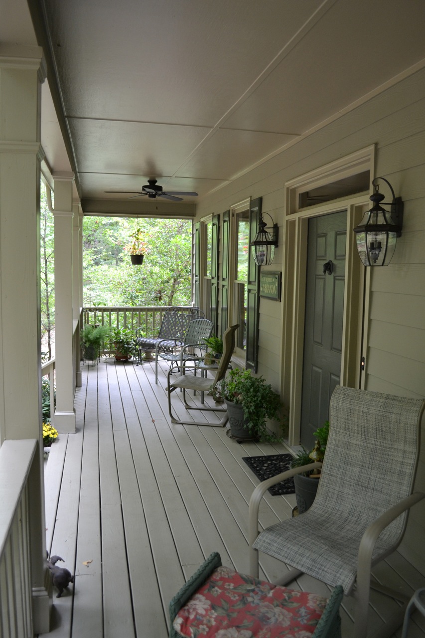 Porch of this 3-Bedroom, 1448 Sq Ft Plan - 163-1065