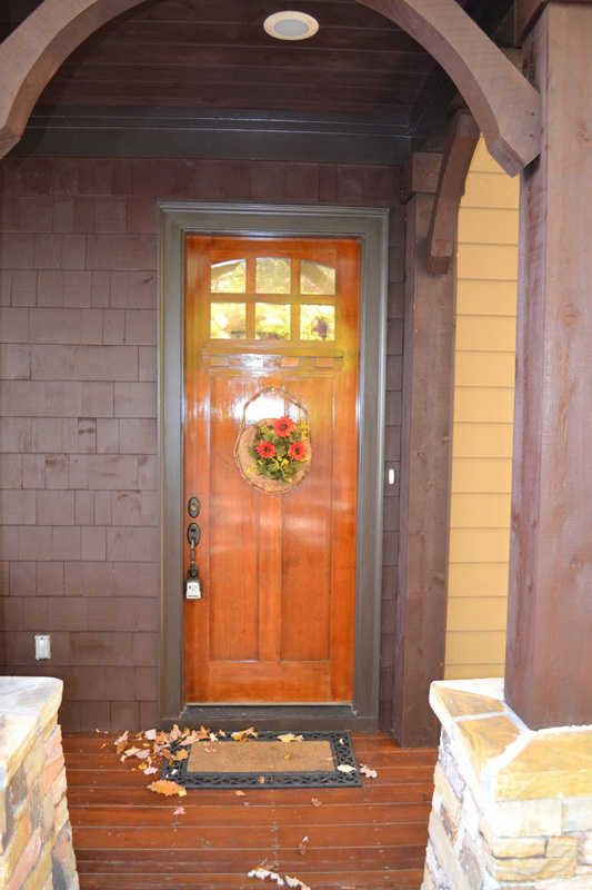 Front Door of this 2-Bedroom,2252 Sq Ft Plan -163-1070
