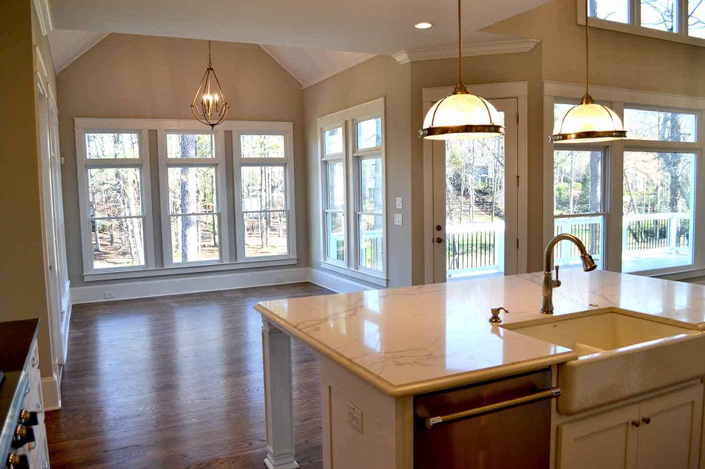 Kitchen: Breakfast Nook of this 2-Bedroom,2339 Sq Ft Plan -163-1091
