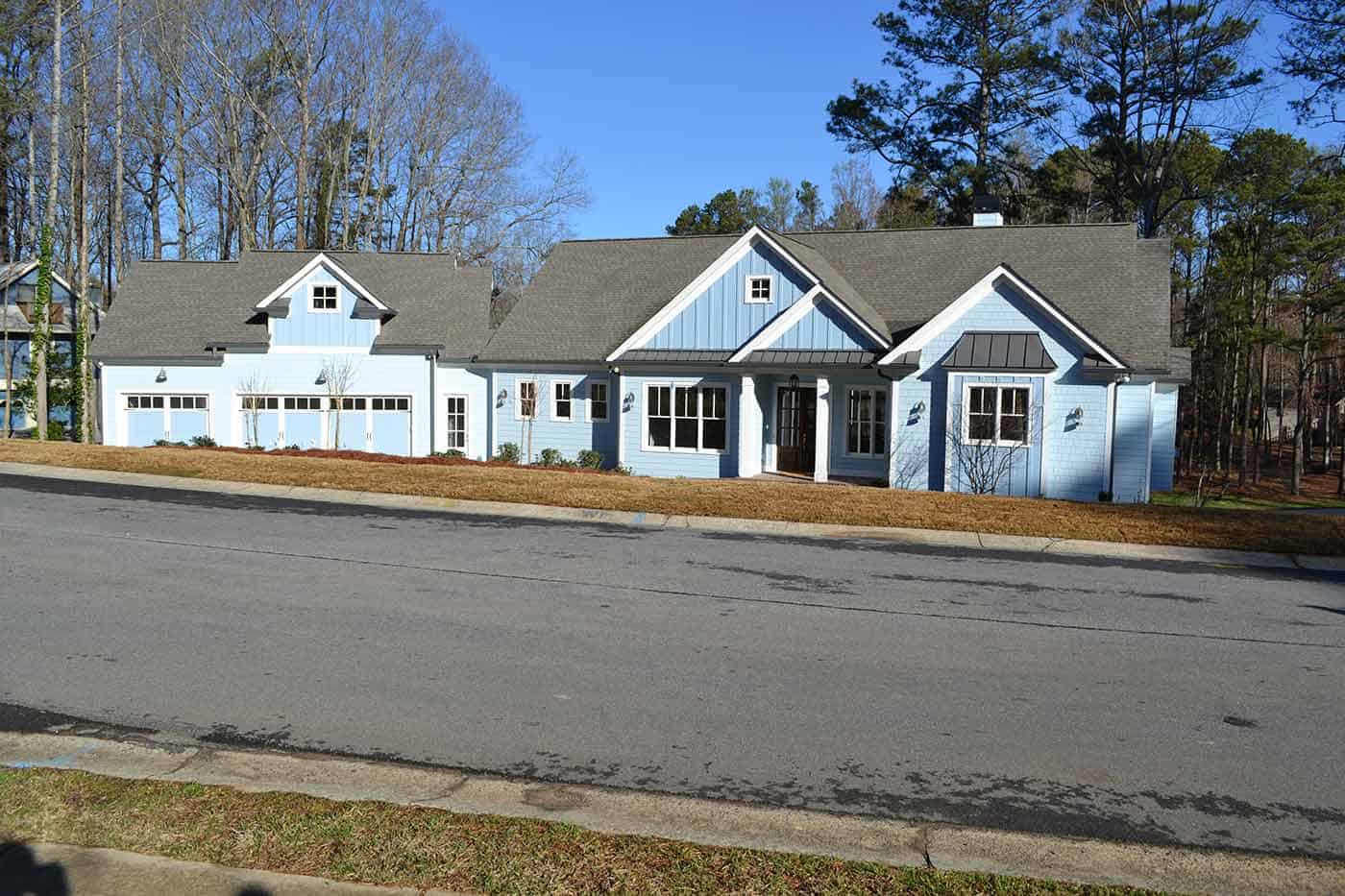 Front View of this 2-Bedroom,2339 Sq Ft Plan -163-1091