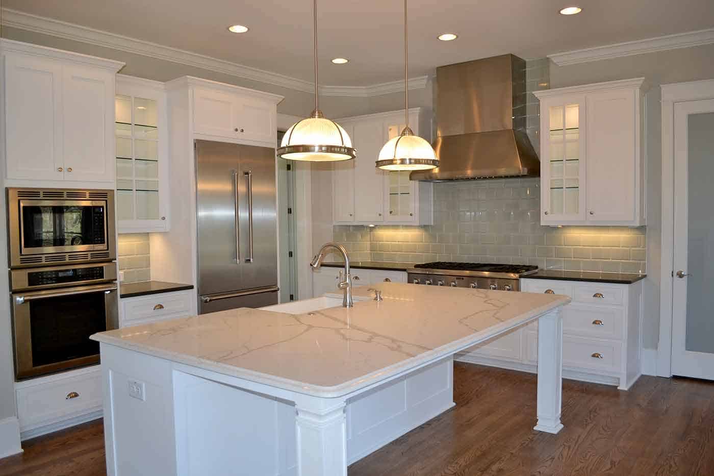 Kitchen: Kitchen Island of this 2-Bedroom,2339 Sq Ft Plan -163-1091