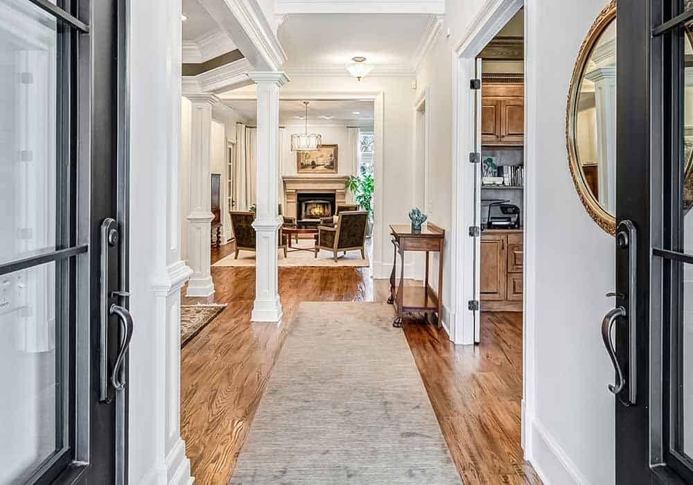 Entry Hall: Foyer of this 5-Bedroom,4350 Sq Ft Plan -163-1098