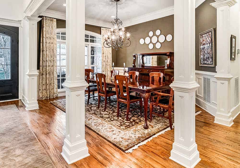 Dining Room of this 5-Bedroom,4350 Sq Ft Plan -163-1098