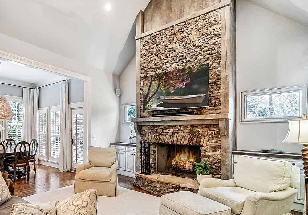 Hearth Room of this 5-Bedroom,4350 Sq Ft Plan -163-1098