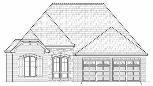 Front Elevation of this house plan
