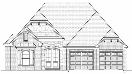 Front Elevation to this house