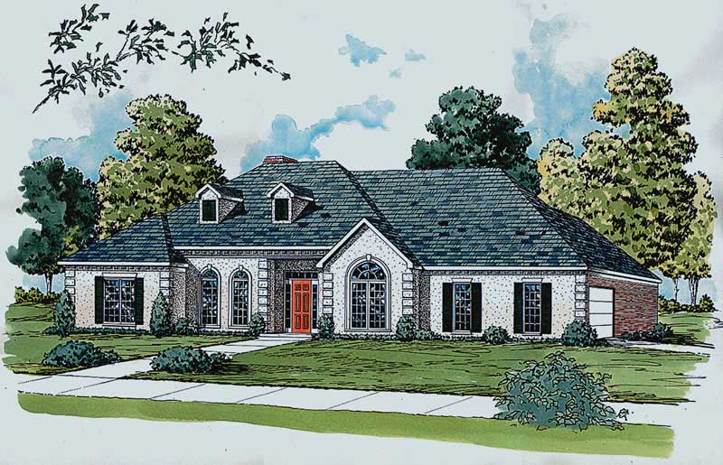 Main image for European house plans # 1815