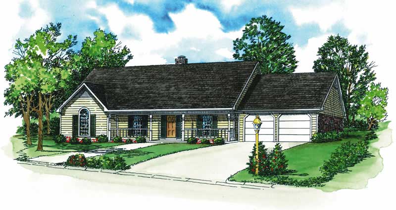 Main image for country houseplans # 1821