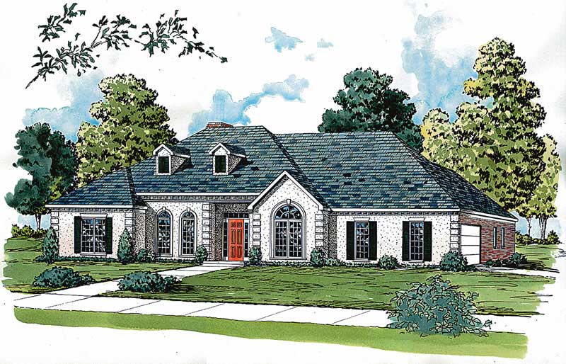 Main image for Country house plan # 1891