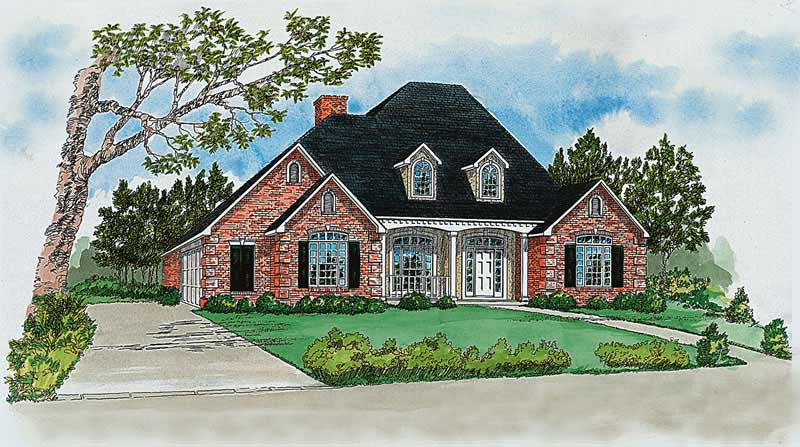 Main image for French house plans # 1868