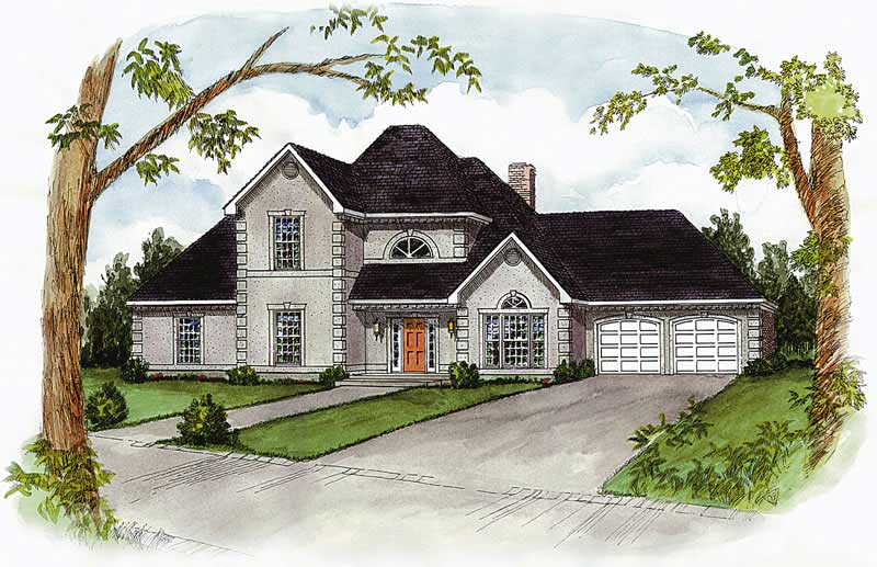 Main image for Country house plan # 1873