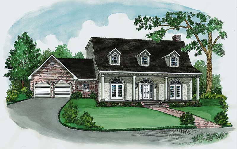 Main image for Farmhouse house plan # 1881