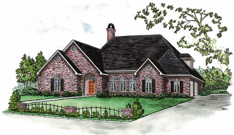 Main image for European house plans # 1883