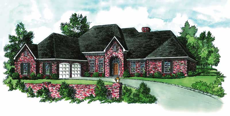 Main image for Country house plans # 1884