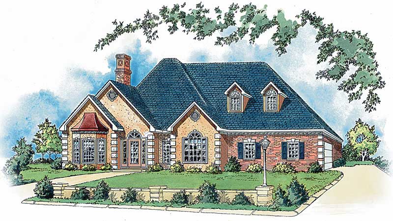 Main image for Country house plan # 1874