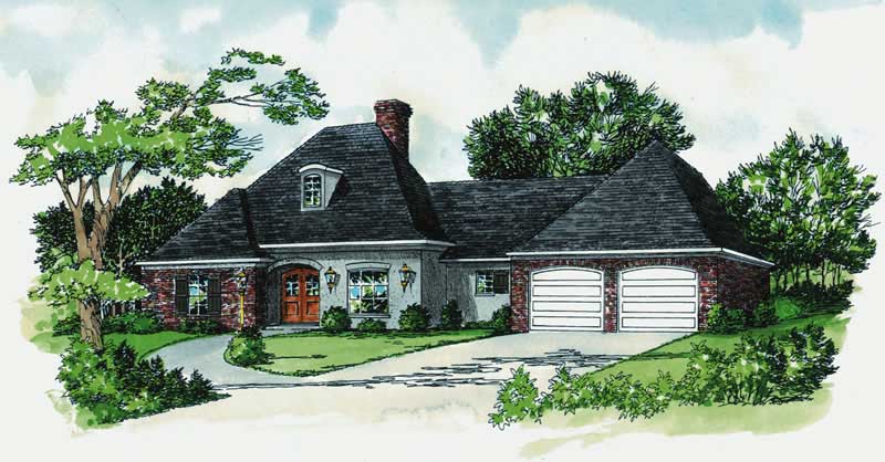 Main image for european house plan # 1791