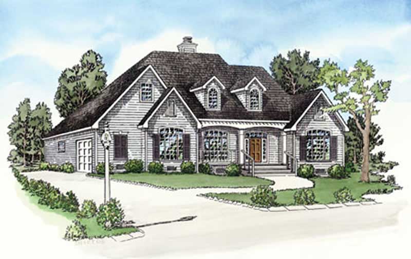 Main image for house plan # 9172